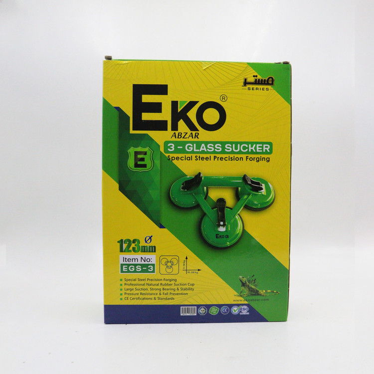 قاپک شیشه اکو مدل سه قلو کد YP-MASTER-EGS-3-123MM