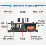ماژول آمپلی فایر بلوتوثی مدل 100w_x2 کد zk
