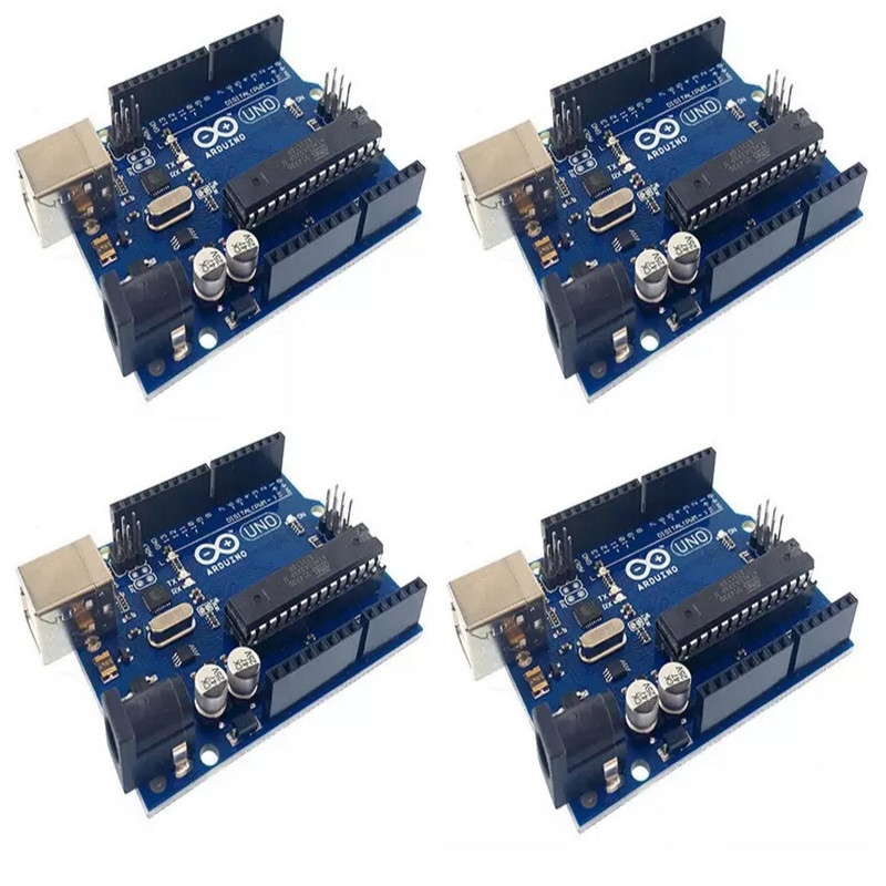 برد آردوینو مدل UNO R3 Atmega328 - DIP بسته 4 عددی