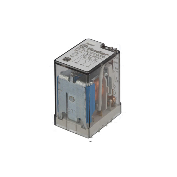 رله فایندر مدل 55.12.9.024-10A-250V-24VDC
