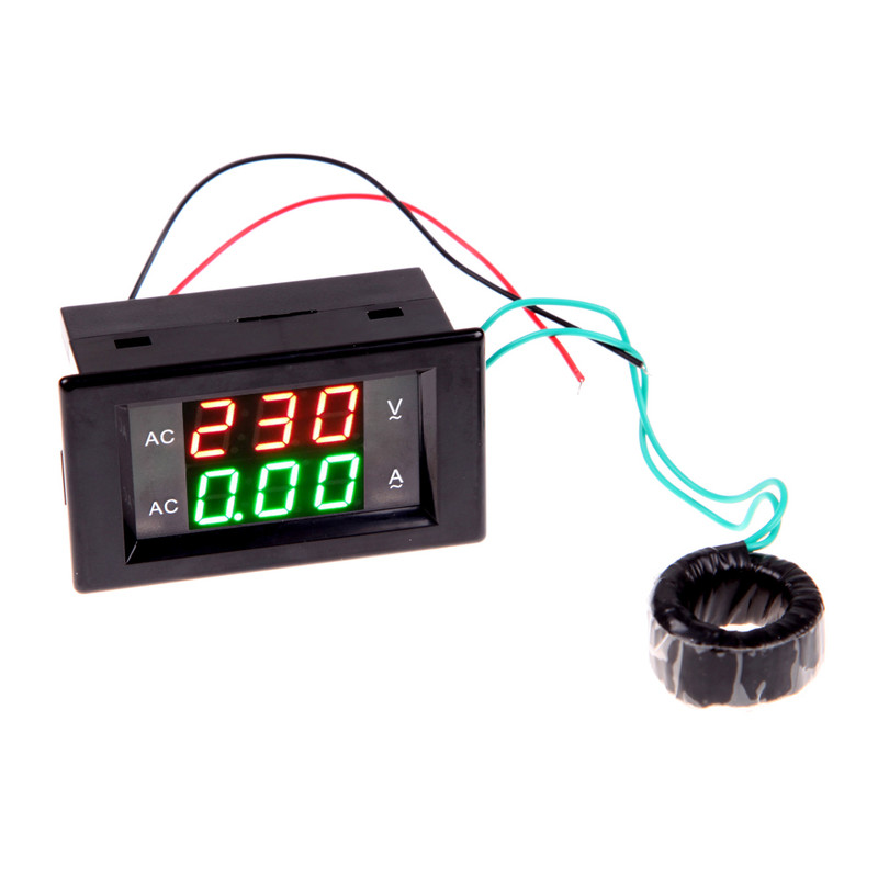 نمایشگر دیجیتال ولتاژ و جریان AC مدل 003