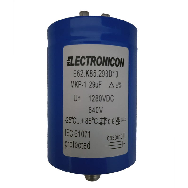 خازن 29 میکروفاراد الکترونیکون مدل E62.K85.293D10
