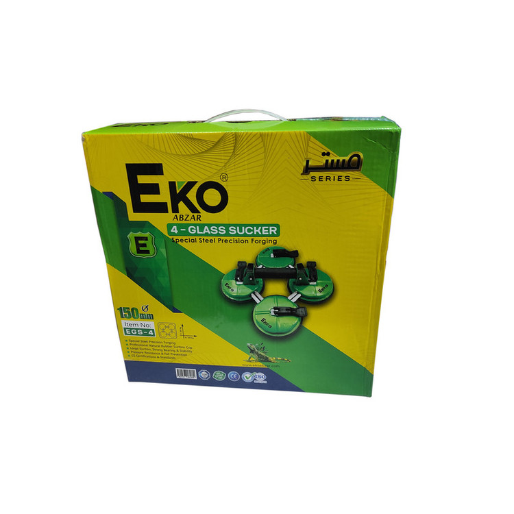 قاپک شیشه اکومدل SMT-EKO-EGS4-glass sucker