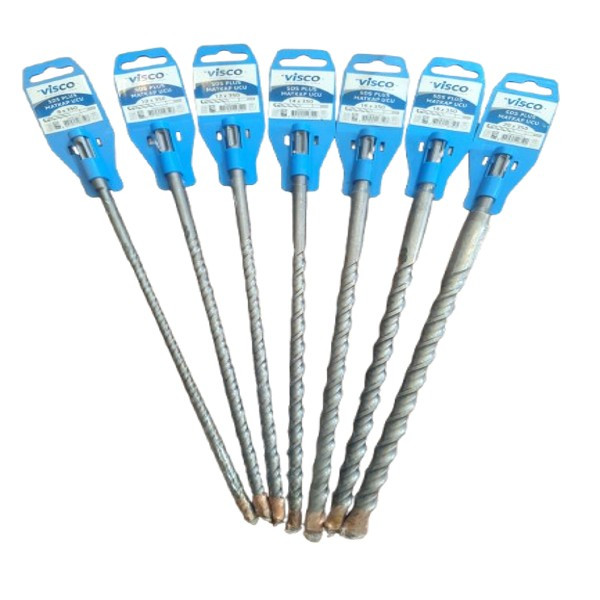 مته چهارشیار دو الماس ویسکو مدل V350 مجموعه 7 عددی