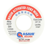 سیم لحیم آساهی مدل 1.5mm وزن 250 گرم
