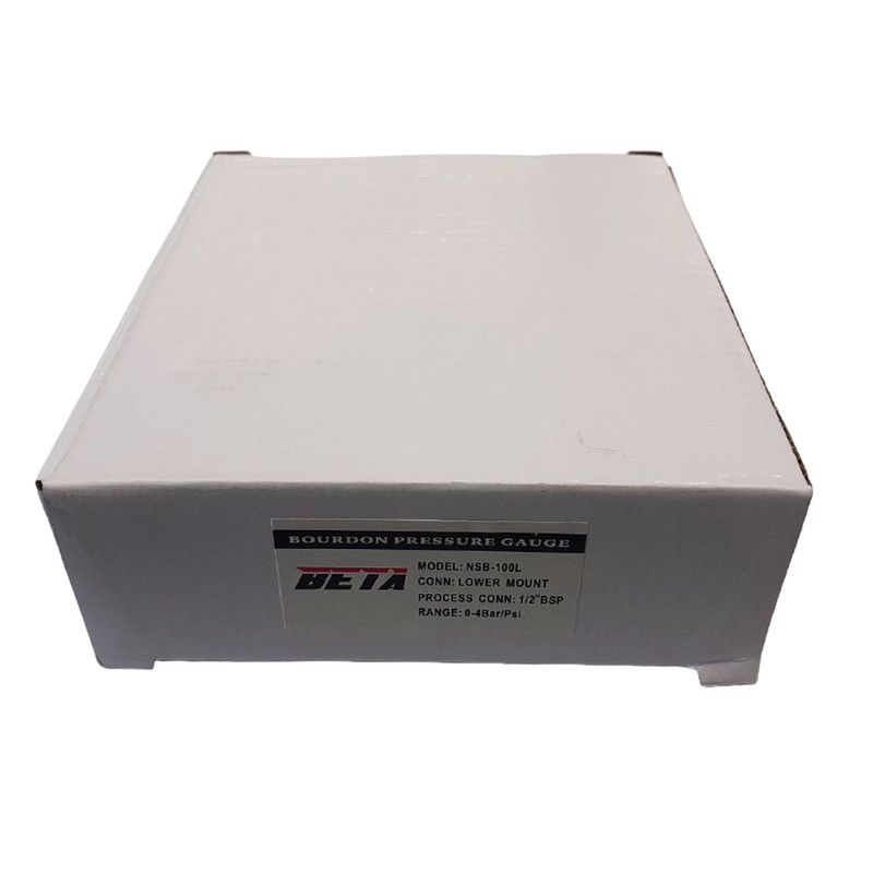 گیج فشار بتا مدل 4bar-10cm-L