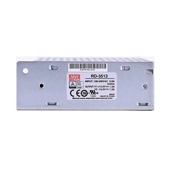 منبع تغذیه دو خروجی 13.5± ولت 1.3 آمپر مینول مدل RD-3513