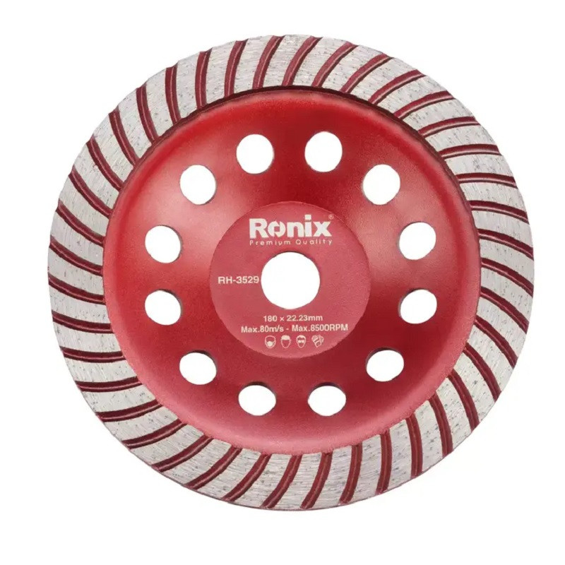 صفحه ساب گرانیت رونیکس مدل rh-3529 سایز 180 میلی‌متر