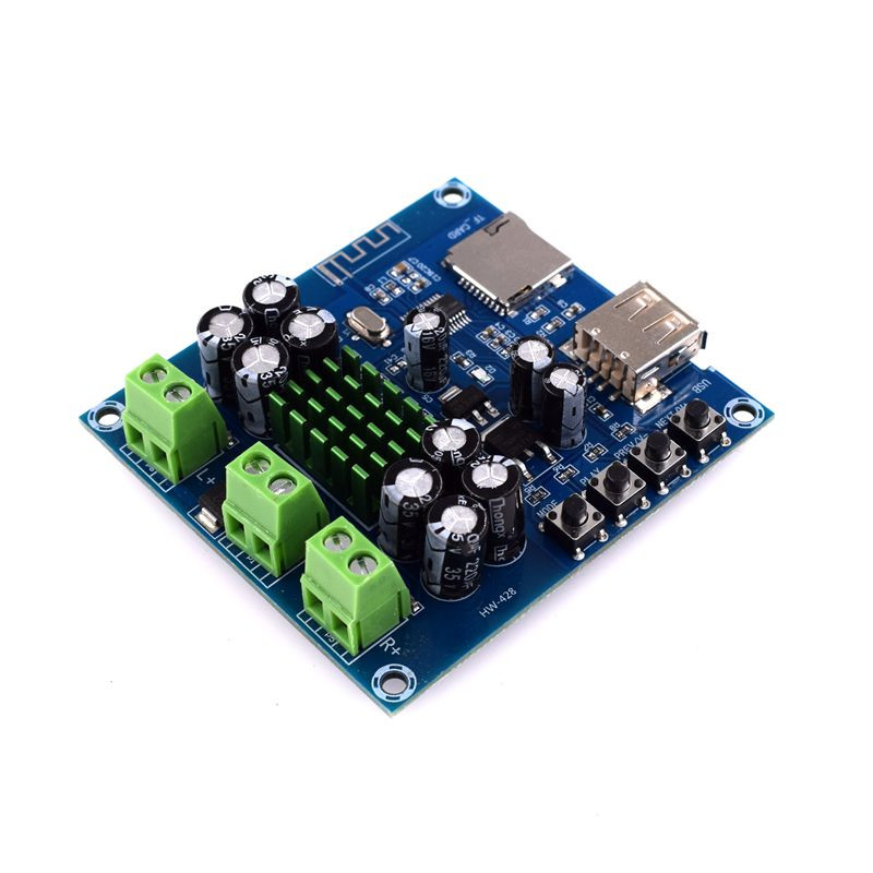 ماژول آمپلی فایر بلوتوثی مدل 50w_x2 کد Tpa3116d2_usb_bt