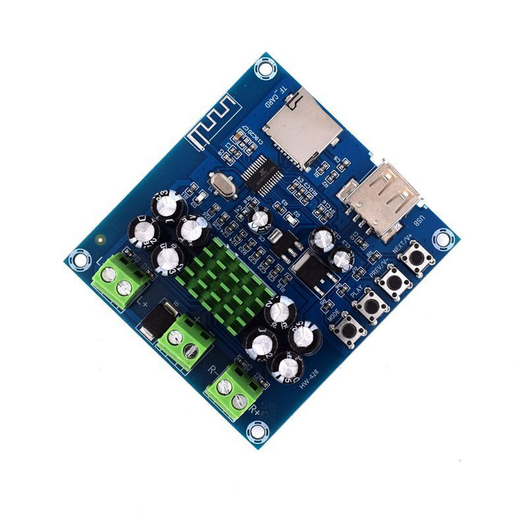 ماژول آمپلی فایر بلوتوثی مدل 50w_x2 کد Tpa3116d2_usb_bt