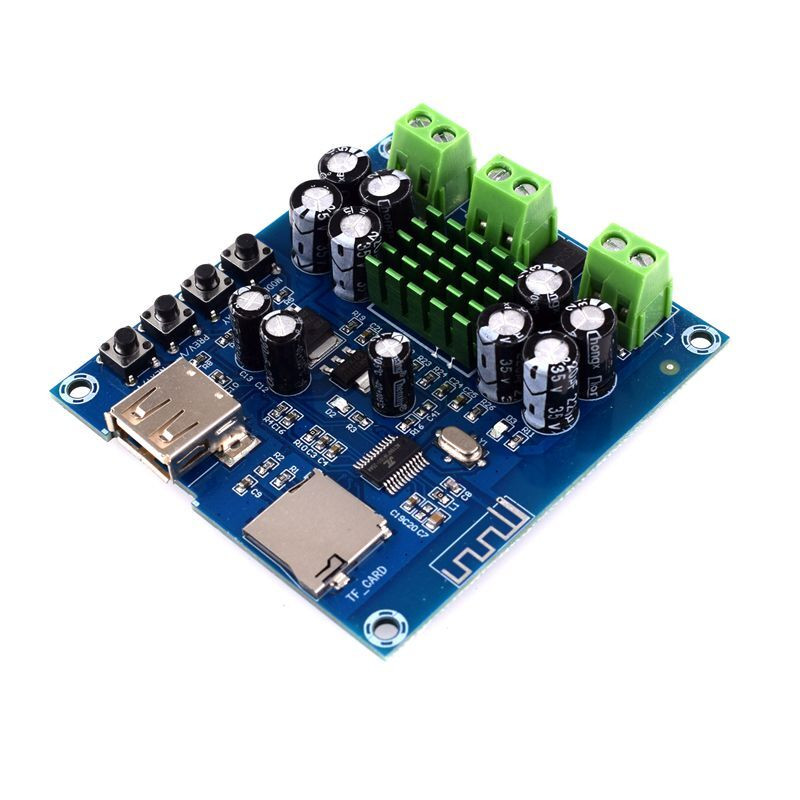 ماژول آمپلی فایر بلوتوثی مدل 50w_x2 کد Tpa3116d2_usb_bt