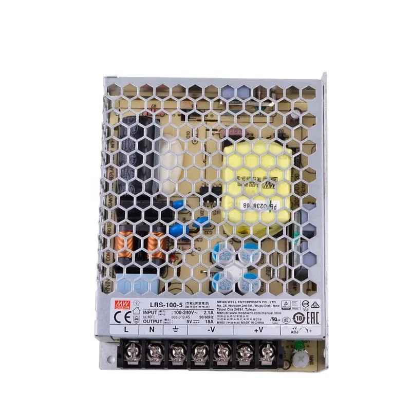 منبع تغذیه مینول مدل LRS-100-5