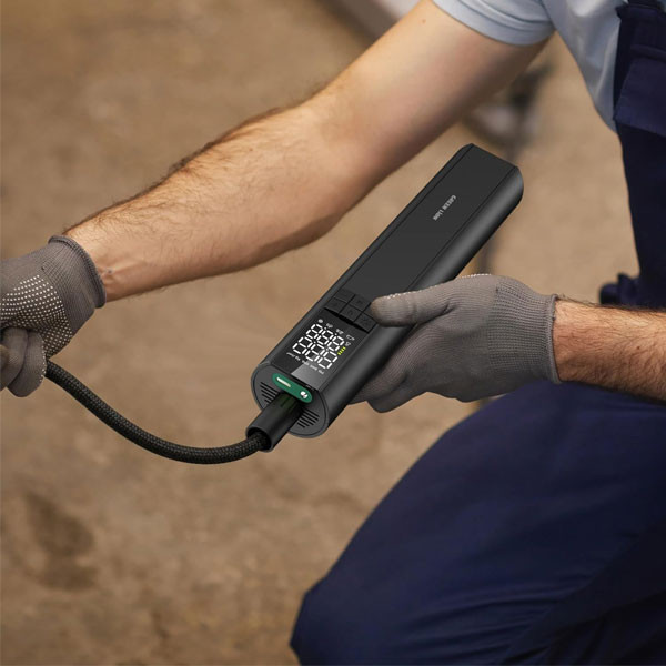 کمپرسور باد شارژی قابل حمل 80 وات با فشار 150 PSI گرین لاین مدل GTI-03