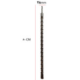 مته چهار شیار ولف مدل 60cm سایز 28 میلیمتر