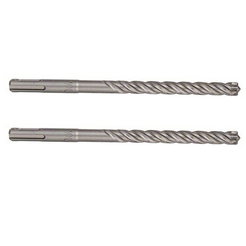 مته الماسه چهار شیار بوش مدل SDS PLUSE 7X Pro L 215 MM سایز 8 میلی متر مجموعه 2 عددی