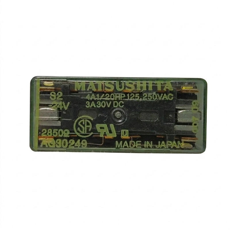 رله 12 پایه ماتسوشیتا مدل 24 ولت MATSUSHITA AQ30249