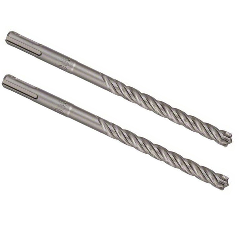 مته الماسه چهار شیار بوش مدل SDS PLUSE 7X Pro L165 سایز 10 میلی متر مجموعه 2 عددی