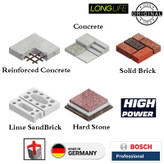 مته الماسه چهار شیار بوش مدل L 215 MM SDS PLUS 7X کد 2608576196 سایز 8 میلی متر مجموعه 2 عددی