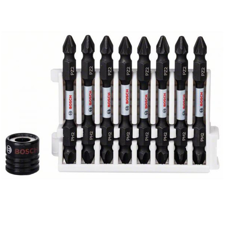 سری پیچ گوشتی بوش مدل PZ2-PH2 کد 2608522334 مجموعه 9 عددی