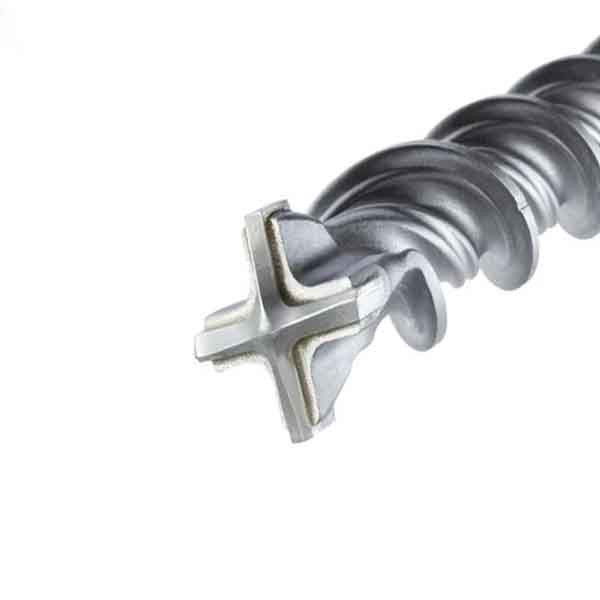 مته الماسه پنج شیار تام مدل ۴ الماس کد AJ_32*500mm سایز 32 میلی متر