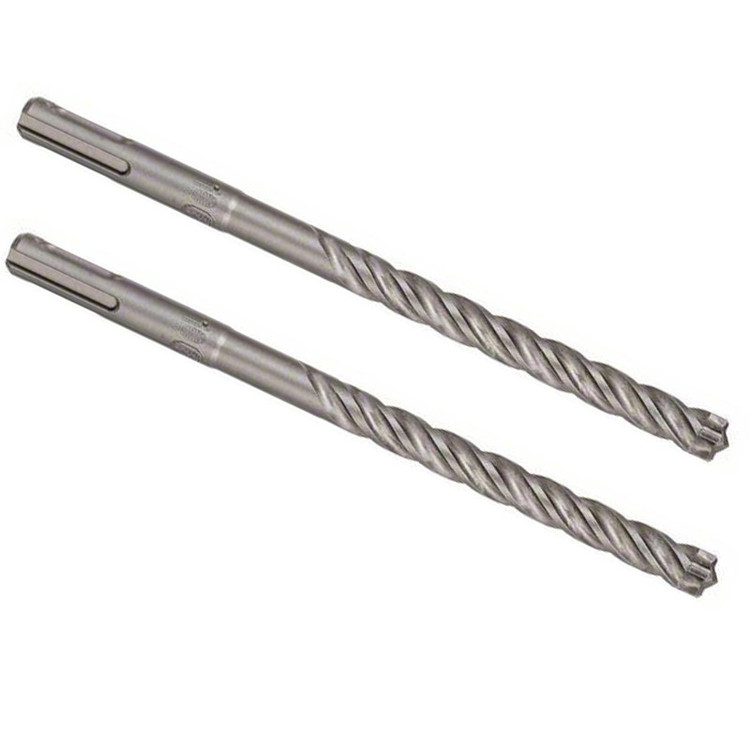 مته الماسه چهار شیار بوش مدل SDS PLUSE 7X - L165 سایز 10 میلی متر مجموعه 2 عددی