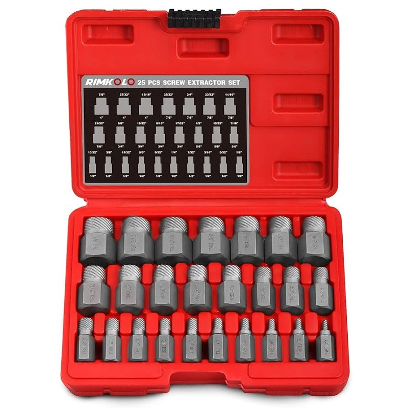 مته قلاویز چپگرد بکسی ریمکلو مدل RIM-25 مجموعه 25 عددی
