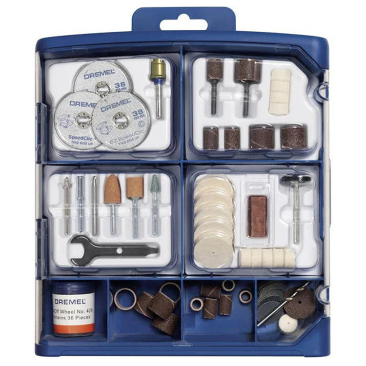 ابزار حکاکی درمل مدل 100-723 Dremel Accessories مجموعه 100 عددی
