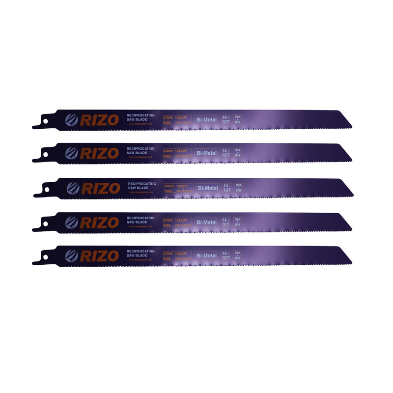 تیغه اره افقی بر ریزو مدل YP-300MM/1222VF مجموعه 5 عددی