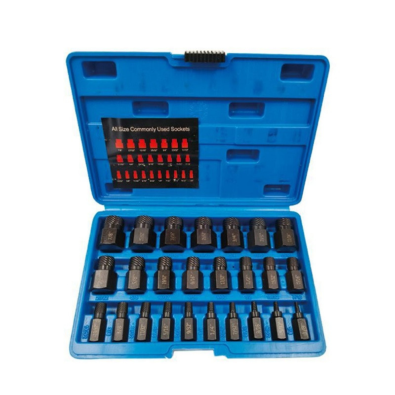 مته قلاویز چپگرد بکسی مدل BT-25 مجموعه 25 عددی