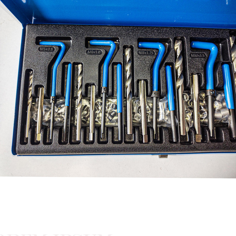 قلاویز و مته هلی کویل اس پی تی کد GSY5012-K1023 مجموعه 131 عددی