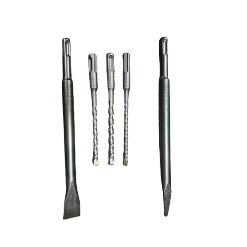 مته و قلم چهار شیار بوش مدل  5tlg/pcs مجموعه 5 عددی