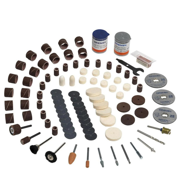 صفحه برش و پرداخت درمل مدل Dremel 150 مجموعه 150 عددی