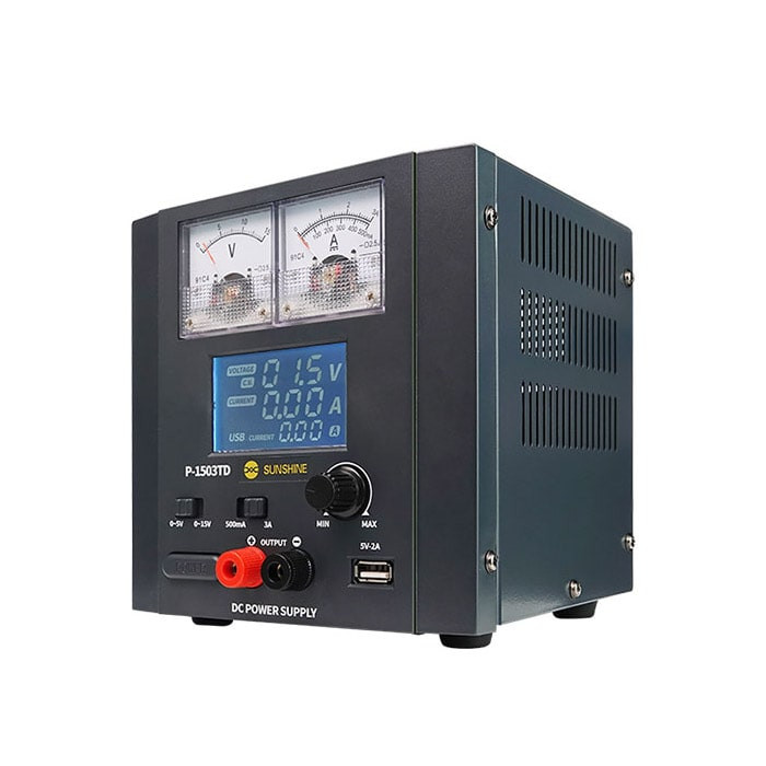 منبع تغذیه 15 ولت 3 امپر سانشاین مدل P-1503TD