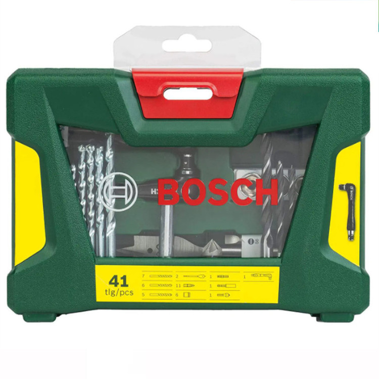 مته و سرپیچ گوشتی بوش مدل چند کاره حرفه ای 41TIN-Bosch مجموعه 41 عددی