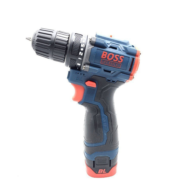 دریل پیچ گوشتی شارژی باس مدل براشلس 24VF کد BS-3033