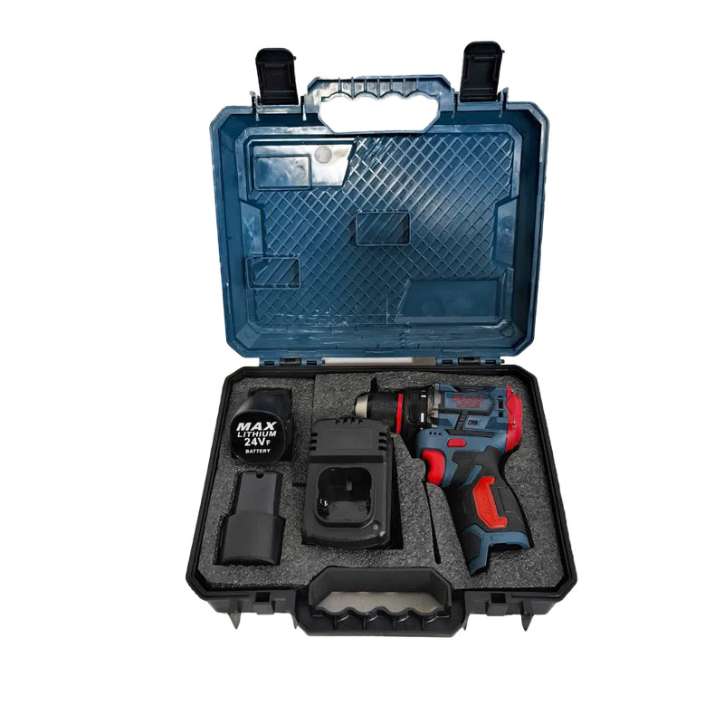 دریل شارژی باس مدل 24V-brushless-dual battery