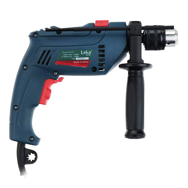 دریل چکشی 13 میلیمتری 750 وات لکا مدل DR13-07