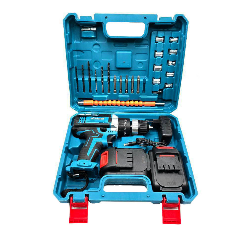 مجموعه 25 عددی دریل چکشی سه نظام 10 میلیمتری 118 ولت ماکیتا مدل MT-118V