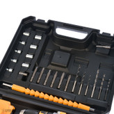 دریل پیچ گوشتی چکشی شارژی جاب مدل JB-48 VF مجموعه 29 عددی