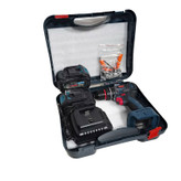 مجموعه 28 عددی دریل شارژی چکشی باس مدل 88V-Brushless-Dual Battery