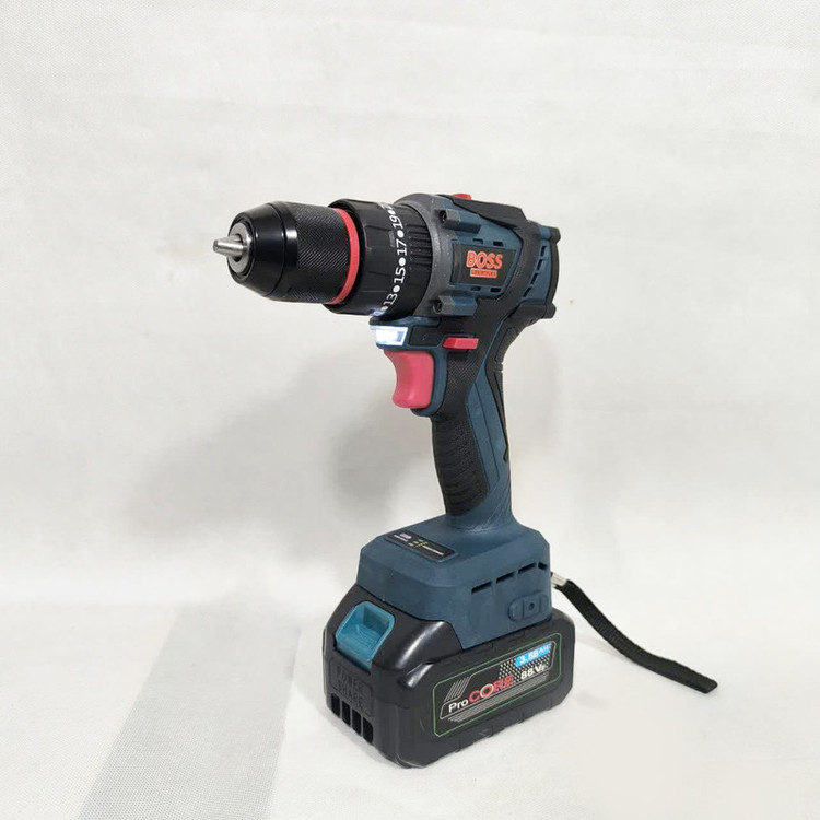 مجموعه 27 عددی دریل شارژی چکشی باس مدل 88V-Brushless- Single Battery