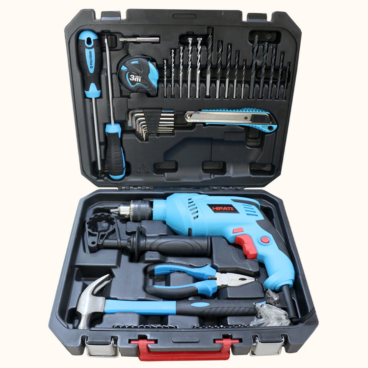 دریل چکشی هیپاتی لند مدل HPL600K50 مجموعه 50 عددی
