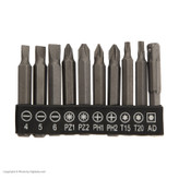 دریل پیچ گوشتی شارژی جاب مدل JB-8080 YL مجموعه 190 عددی